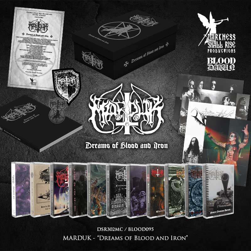 MARDUK - DREAMS OF BLOOD AND IRON [11 TAPE BOXSET]