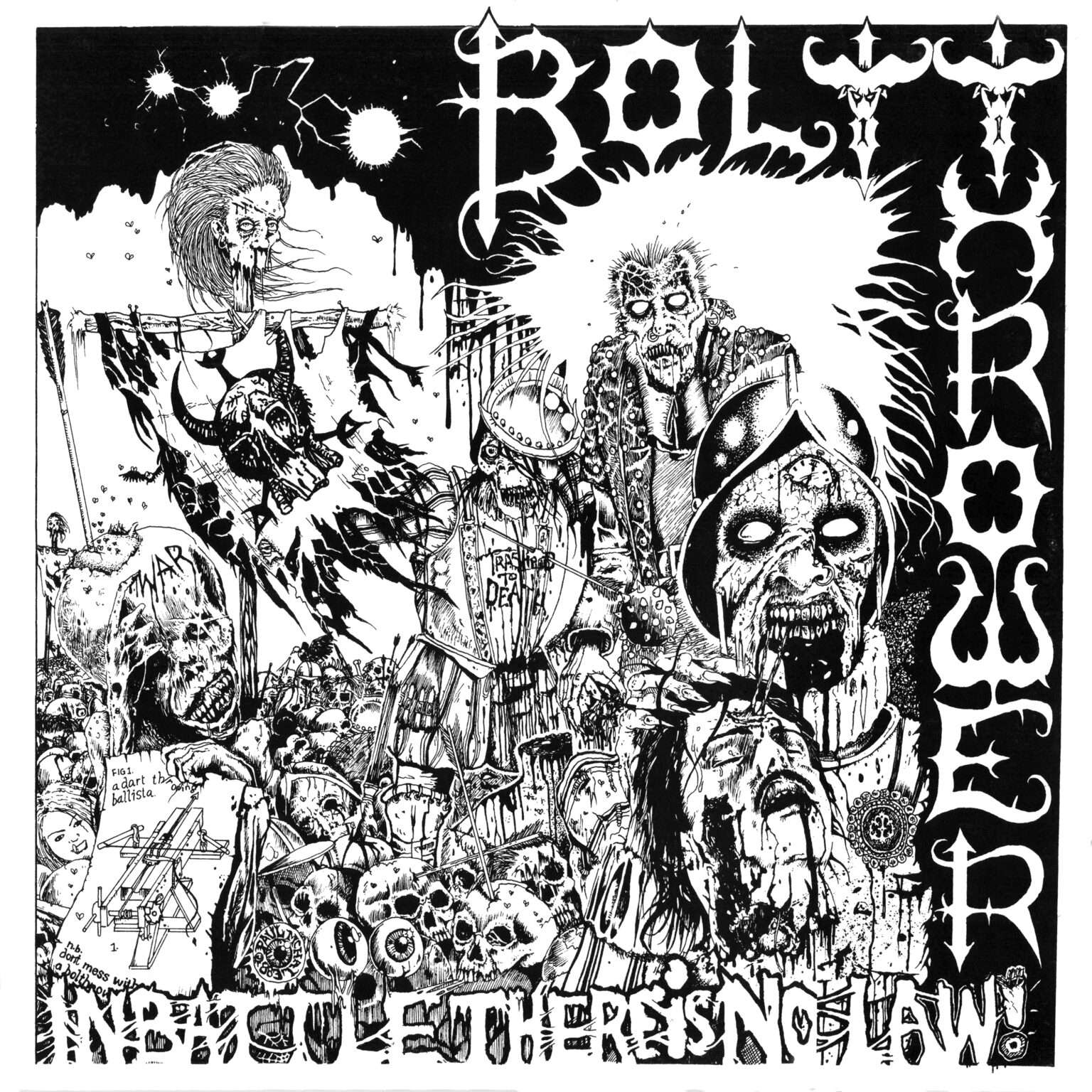 BOLT THROWER - IN BATTLE THERE IS NO LAW [VINYL 12'']